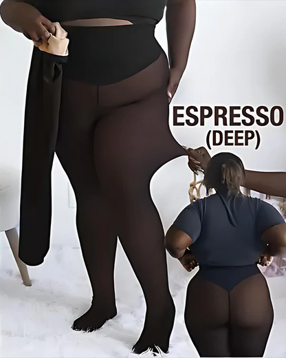 🏆#1 Bestselling🏆Magic Viral One-Seam Shaping Fleece Leggings Pantyhose