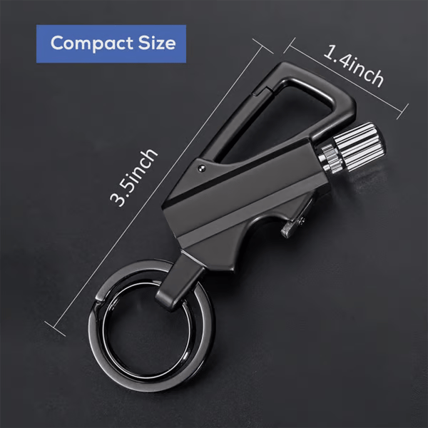 buy more save more✨Permanent Match Infinity Lighter with Multitool Keychain Bottle Opener