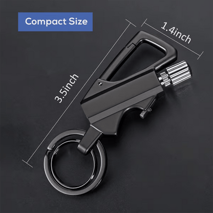 buy more save more✨Permanent Match Infinity Lighter with Multitool Keychain Bottle Opener