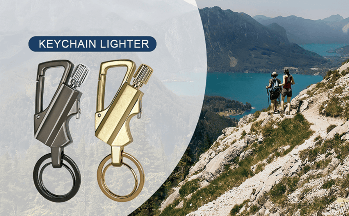 buy more save more✨Permanent Match Infinity Lighter with Multitool Keychain Bottle Opener