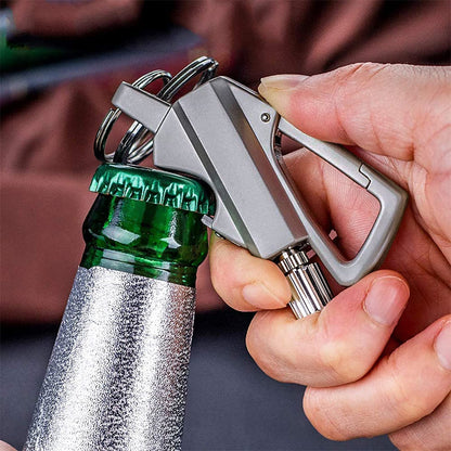 buy more save more✨Permanent Match Infinity Lighter with Multitool Keychain Bottle Opener