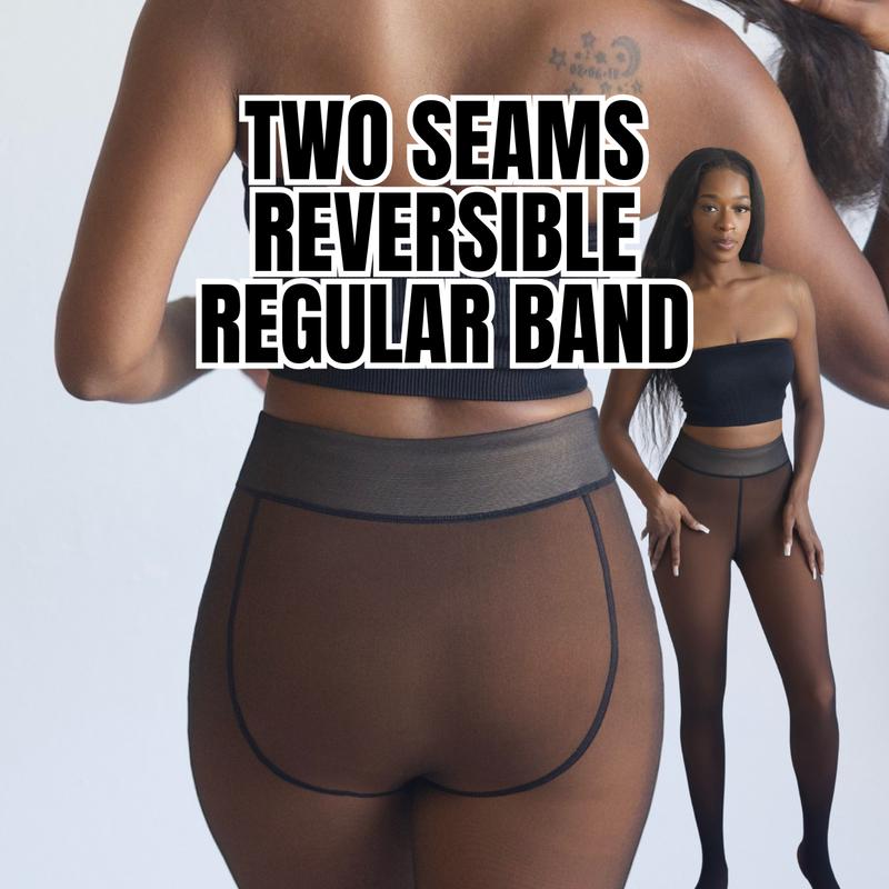 🏆#1 Bestselling🏆Magic Viral One-Seam Shaping Fleece Leggings Pantyhose